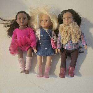 LORI Dolls Set of 3